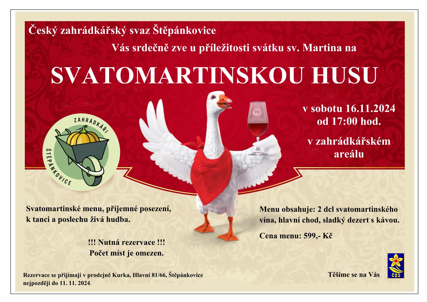 SVATOMARTINSKÁ HUSA