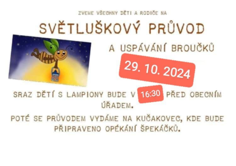 Světluškový průvod