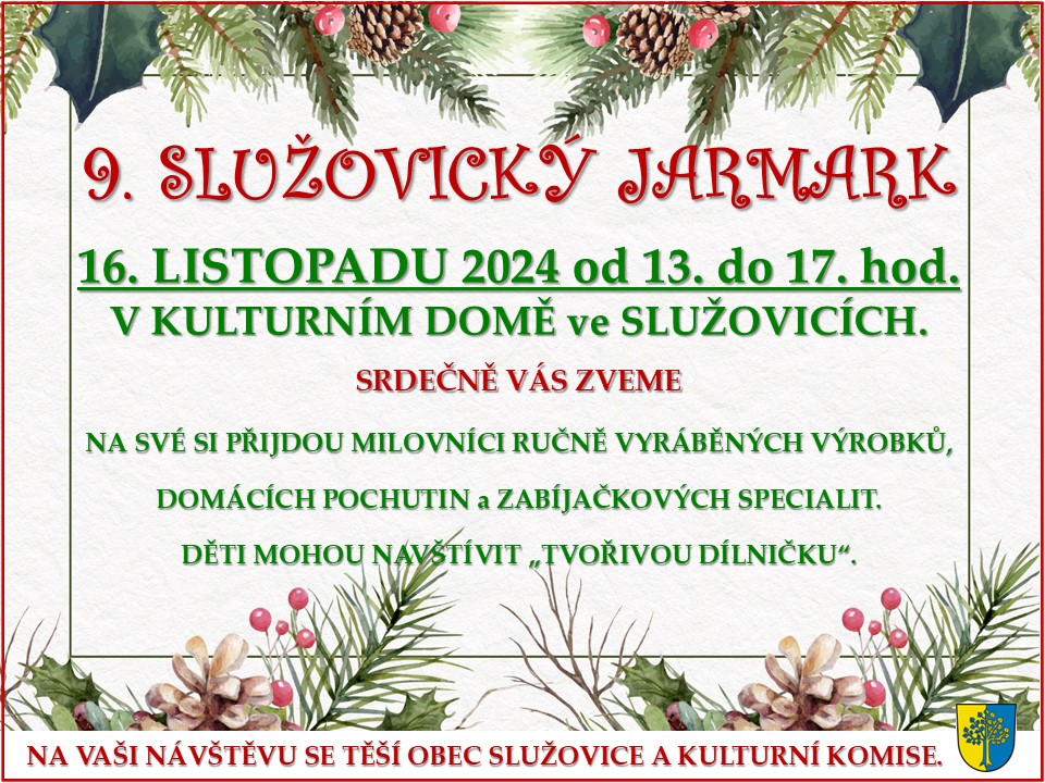 9. SLUŽOVICKÝ JARMARK