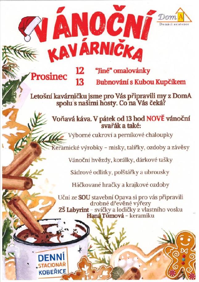 Vánoční kavárnička