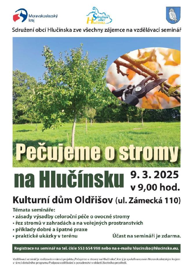 Pečujeme o stromy na Hlučínsku