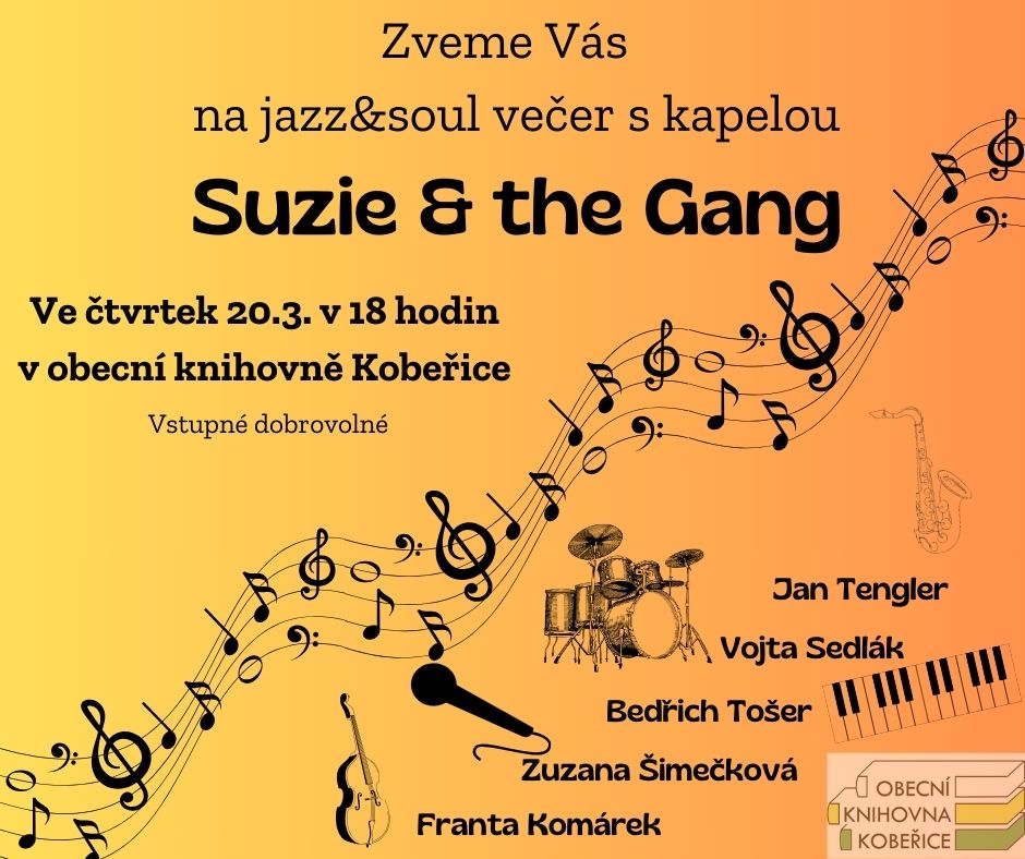 VEČER S KAPELOU SUZIE & THE GANG